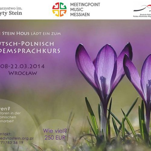 Polsko-niemiecki kurs tandemowy 2014