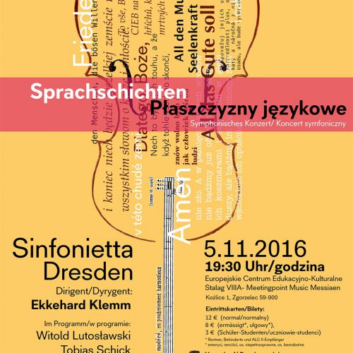 Sprachschichten Sinfonietta Dresden