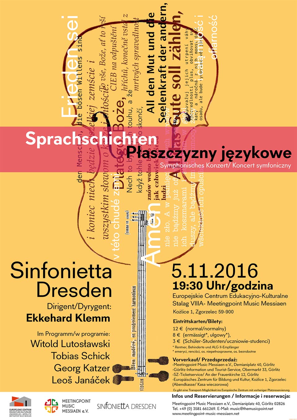 Sprachschichten Sinfonietta Dresden